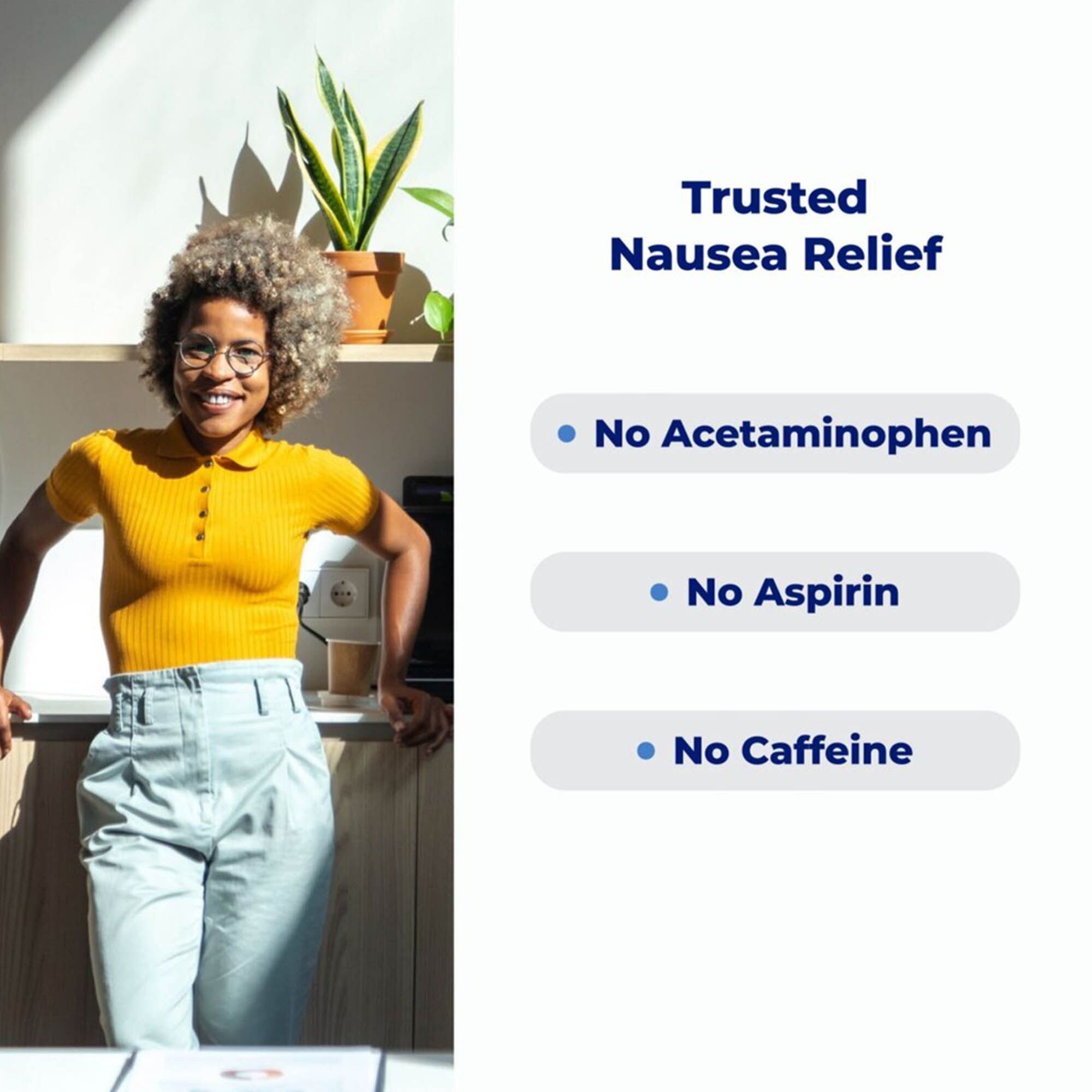 Emetrol  Chewable Tablets  for Rapid Nausea Relief, Lemon, 42 ct., , large