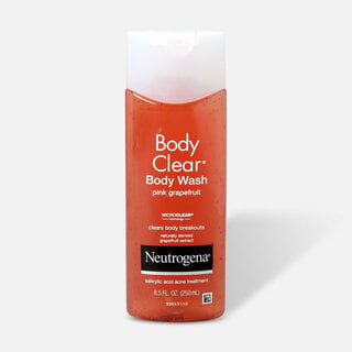 Neutrogena Body Clear Pink Grapefruit Body Wash, 8.5 oz., , large