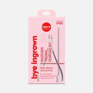 ONYX Professional 3-Piece Bye Ingrown Toenail Removal Kit, , large