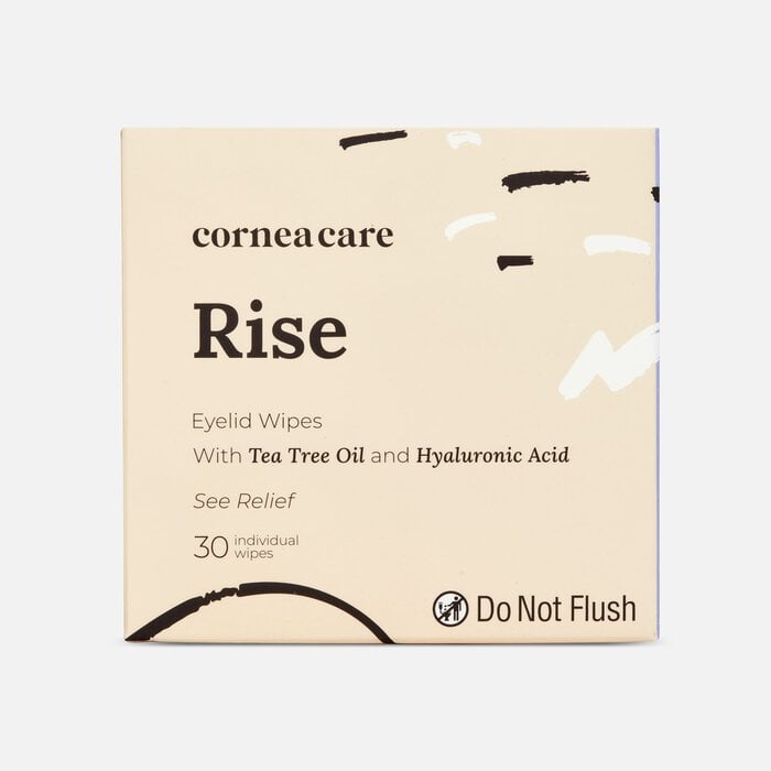 CorneaCare Rise Eyelid Wipes, 30 ct., , large