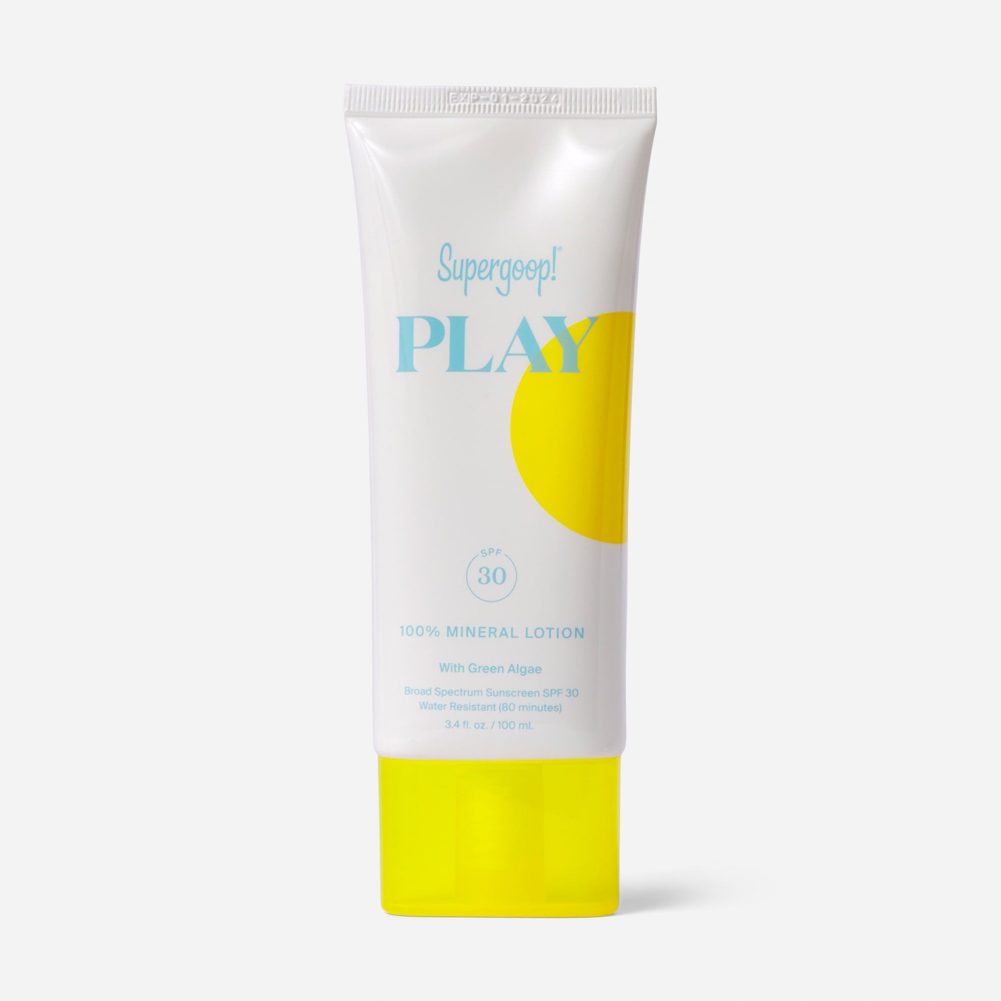 Supergoop! PLAY 100% Mineral Lotion with Green Algae, 3.4 oz., , large