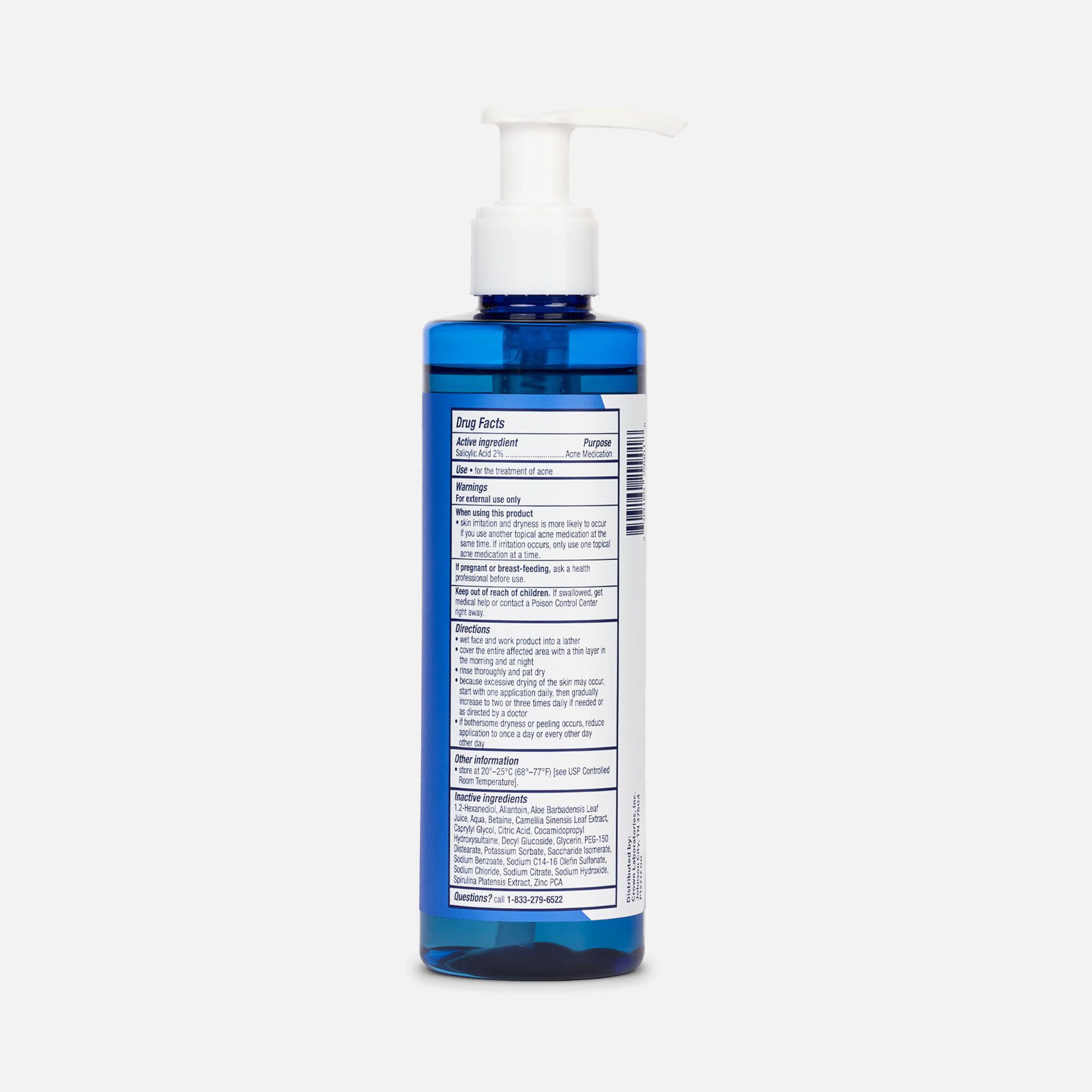 PanOxyl Acne Gel Wash 2% Salicylic Acid, 6.5 oz., , large