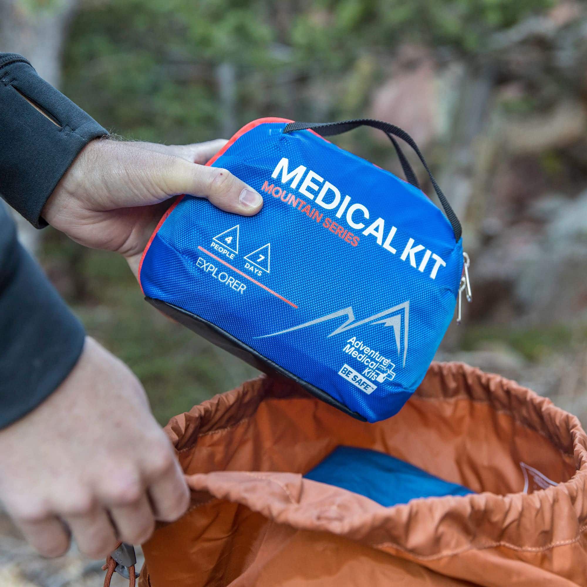 Adventure Medical Mountain Explorer with Medical Guide & CPR Face Shield, 114 pc., , large