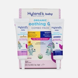 Hyland's Baby Organic Soothing Gel Day & Night Combo Pack, Cherry, Two 0.53 oz. Tubes, , large
