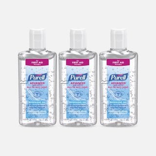 Purell Advanced Hand Sanitizer Gel, 4 fl. oz. (3-Pack), , large