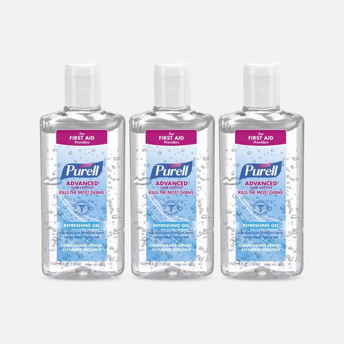 Purell Advanced Hand Sanitizer Gel, 4 fl. oz. (3-Pack), , large