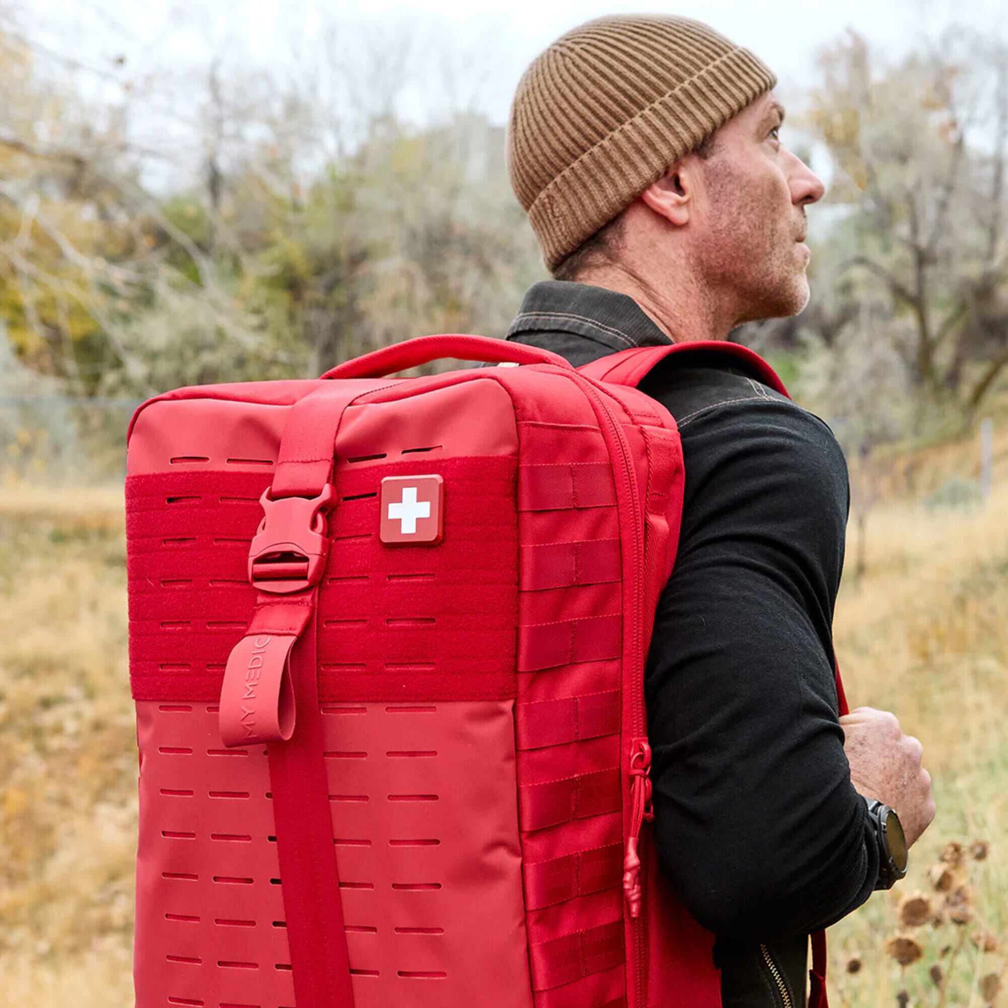 My Medic® Scout Portable Medical Kit, Red, , large