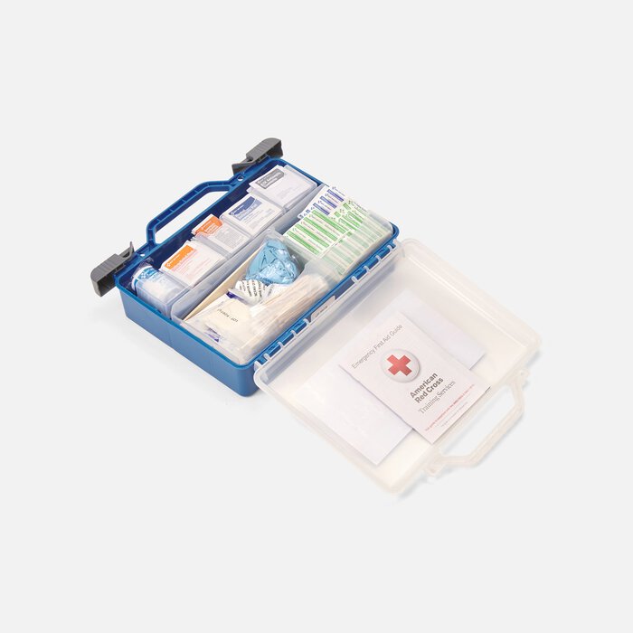 First Aid Only Clear Cover Intermed First Aid Kit, 322 pc., , large