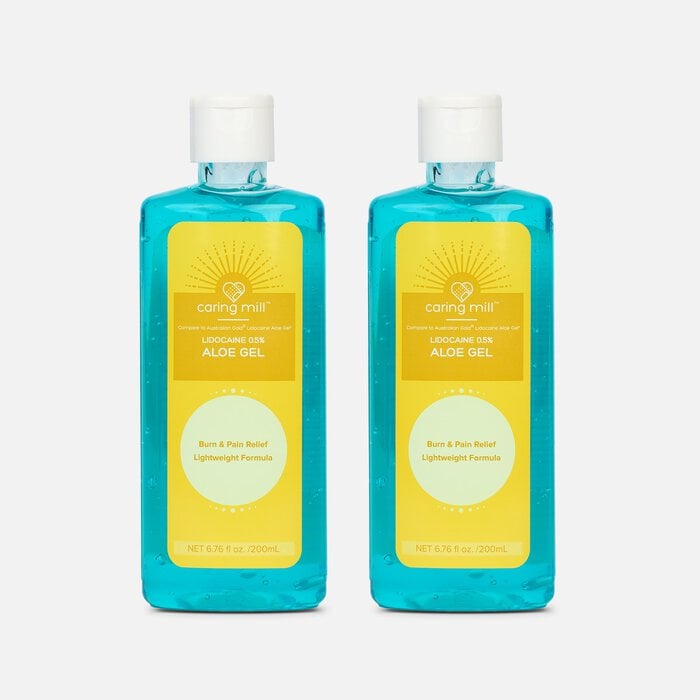 Caring Mill™ Aftersun Cooling Gel With Lidocaine Aloe Vera Value, 6.76 oz. (2-Pack), , large