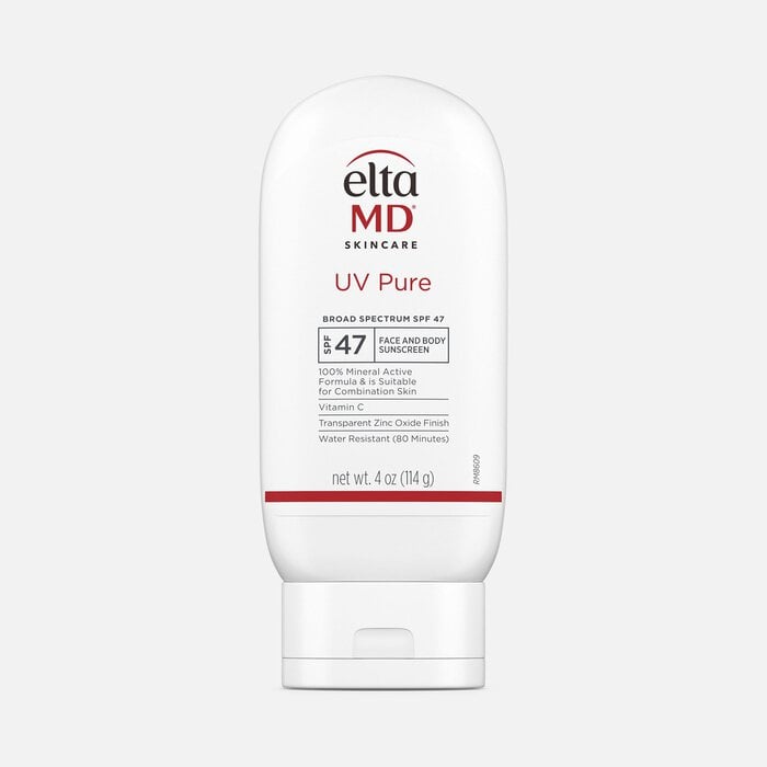 EltaMD UV Pure Broad-Spectrum Mineral Face & Body Sunscreen, SPF 47, 4 oz., , large