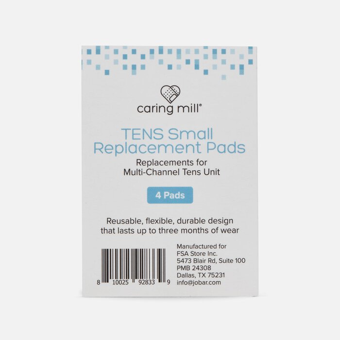 Caring Mill™ Replacement Pads for Multi-Channel TENS Units, 4 pack, , large