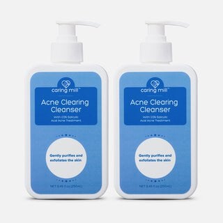 Caring Mill™ Acne Clearing Cleanser with Salicylic Acid, 8 fl oz. (2-Pack)