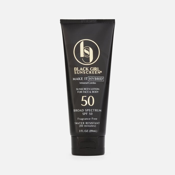 Black Girl Sunscreen Make It Hybrid Sunscreen Lotion, SPF 50, 3 fl oz., , large