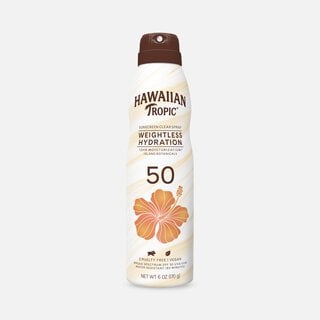 Hawaiian Tropic Silk Hydration Weightless Sunscreen Spray SPF 50, 6 oz.