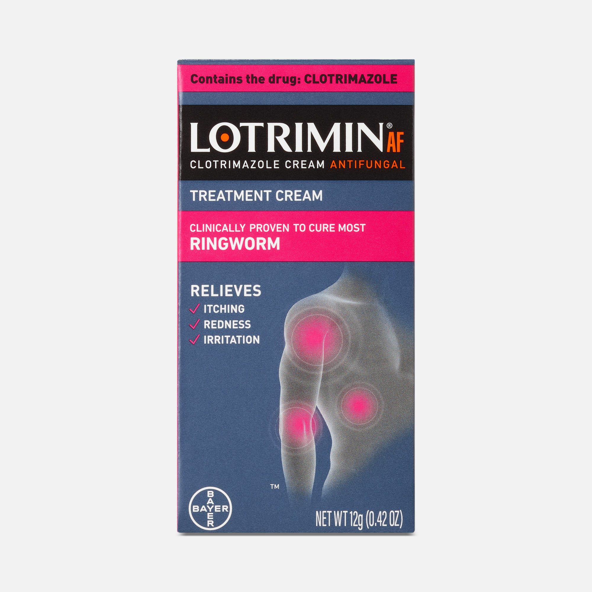Lotrimin® AF Antifungal Ringworm Cream, 0.42 oz.