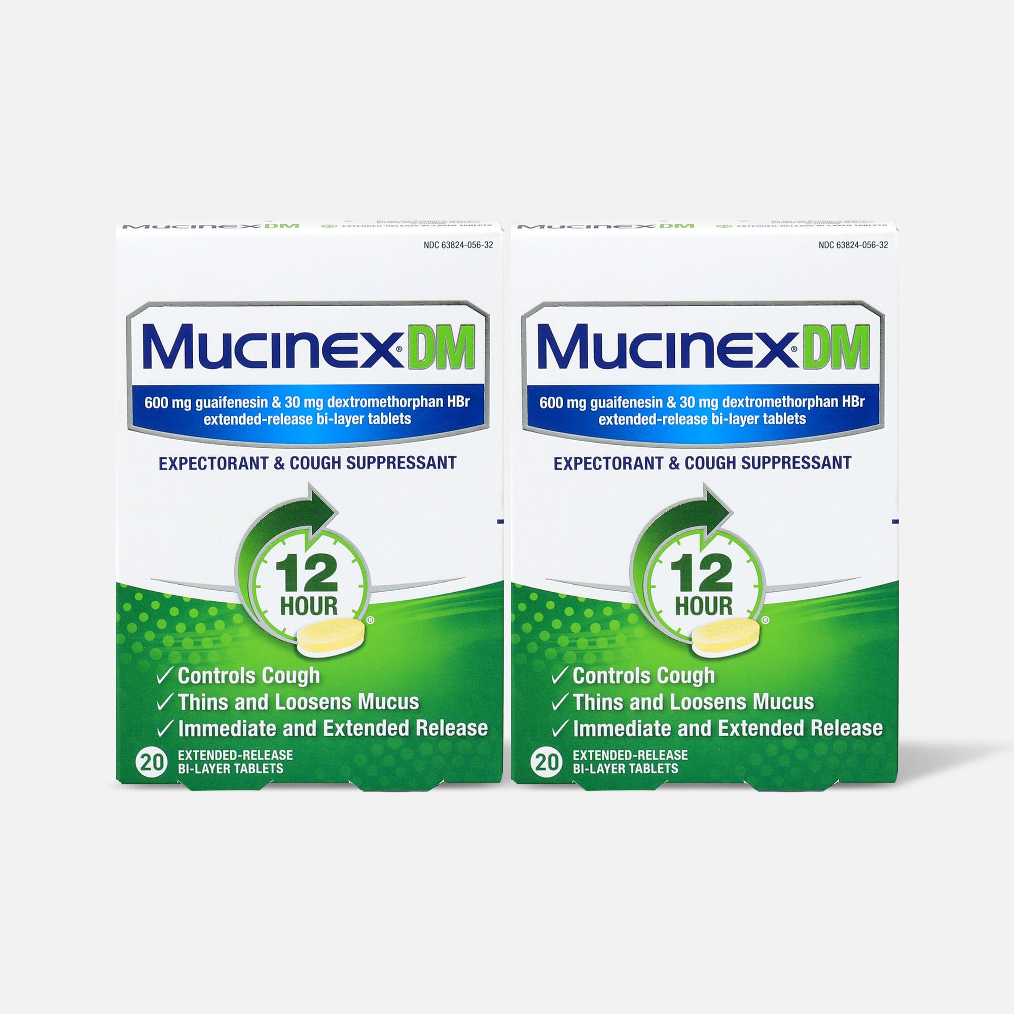 Mucinex Extended Release Bi-Layer Tablets, 20 ct. (2-Pack), , large