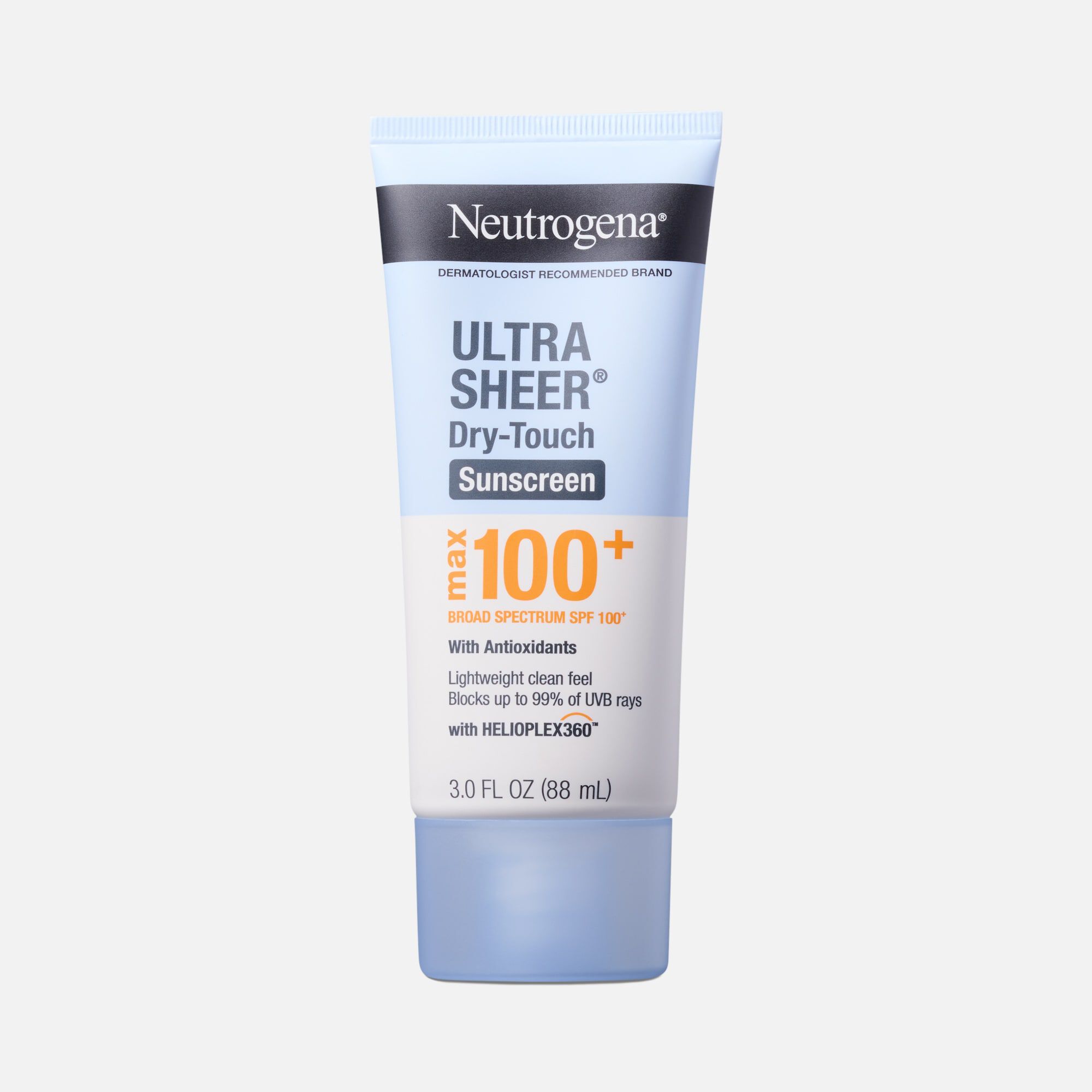 Neutrogena Ultra Sheer Dry-Touch Sunscreen Max SPF 100+, 3 oz. Tube, , large