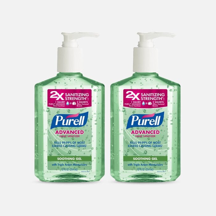 Purell Advanced Hand Sanitizer Aloe Gel 12 oz. (2-Pack), , large