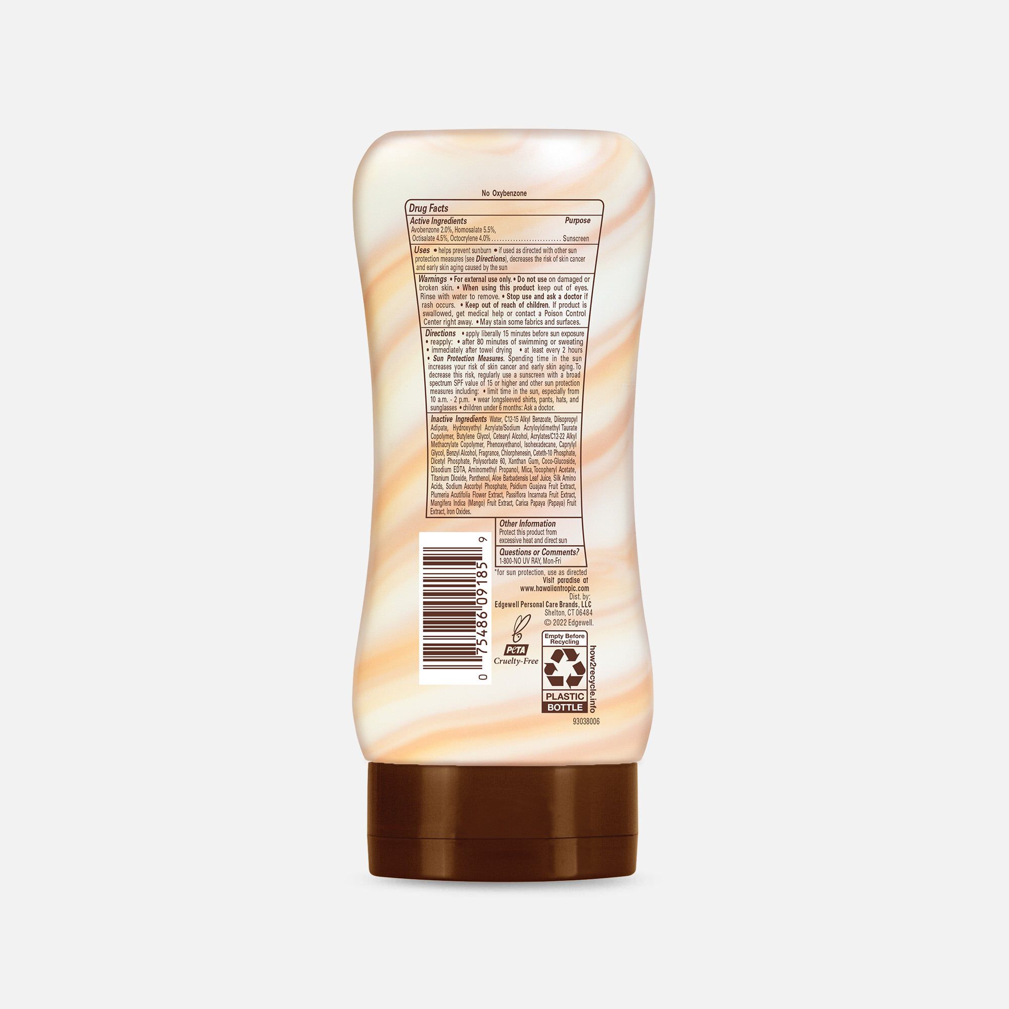 Hawaiian Tropic Silk Hydration Weightless Lotion Sunscreen, 6 oz., , large