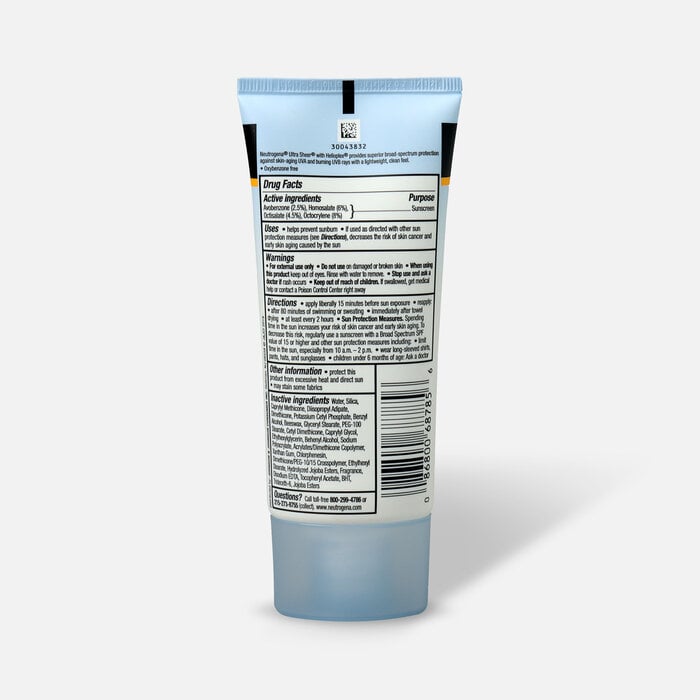 Neutrogena Ultra Sheer Dry-Touch Sunscreen SPF 30, 3 oz., , large