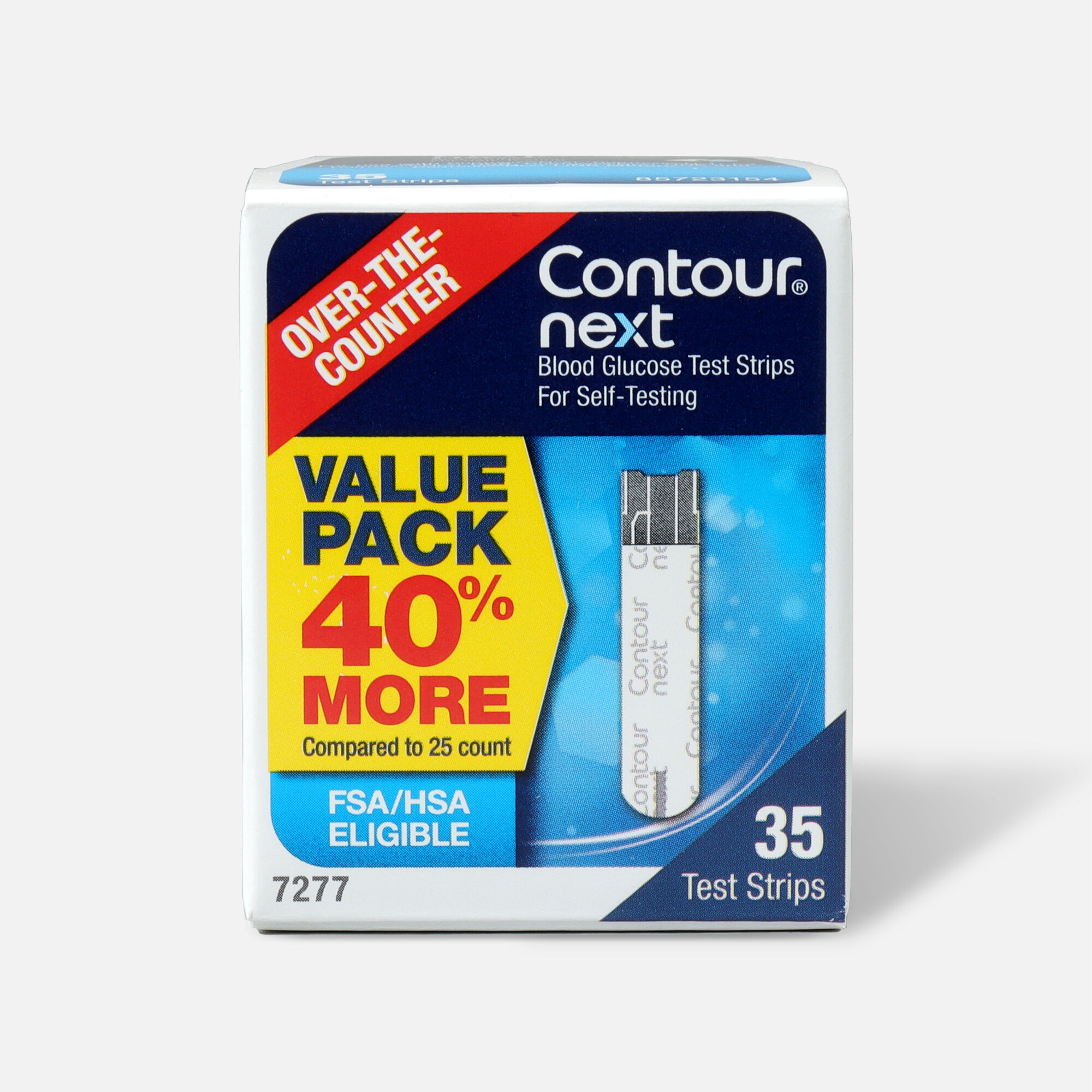 CONTOUR NEXT Blood Glucose Test Strips, 35 ct., , large