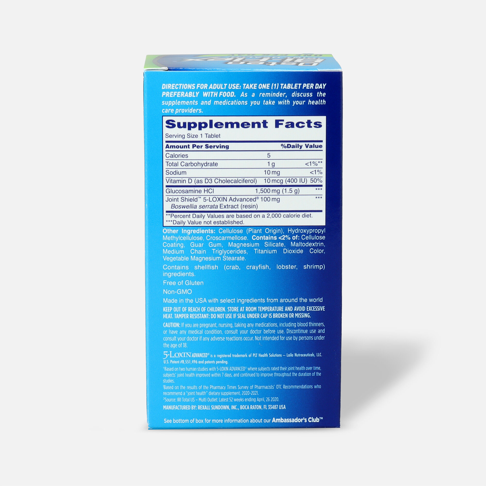 Osteo Bi-Flex One Per Day Coated Tablets, 60 ct., , large