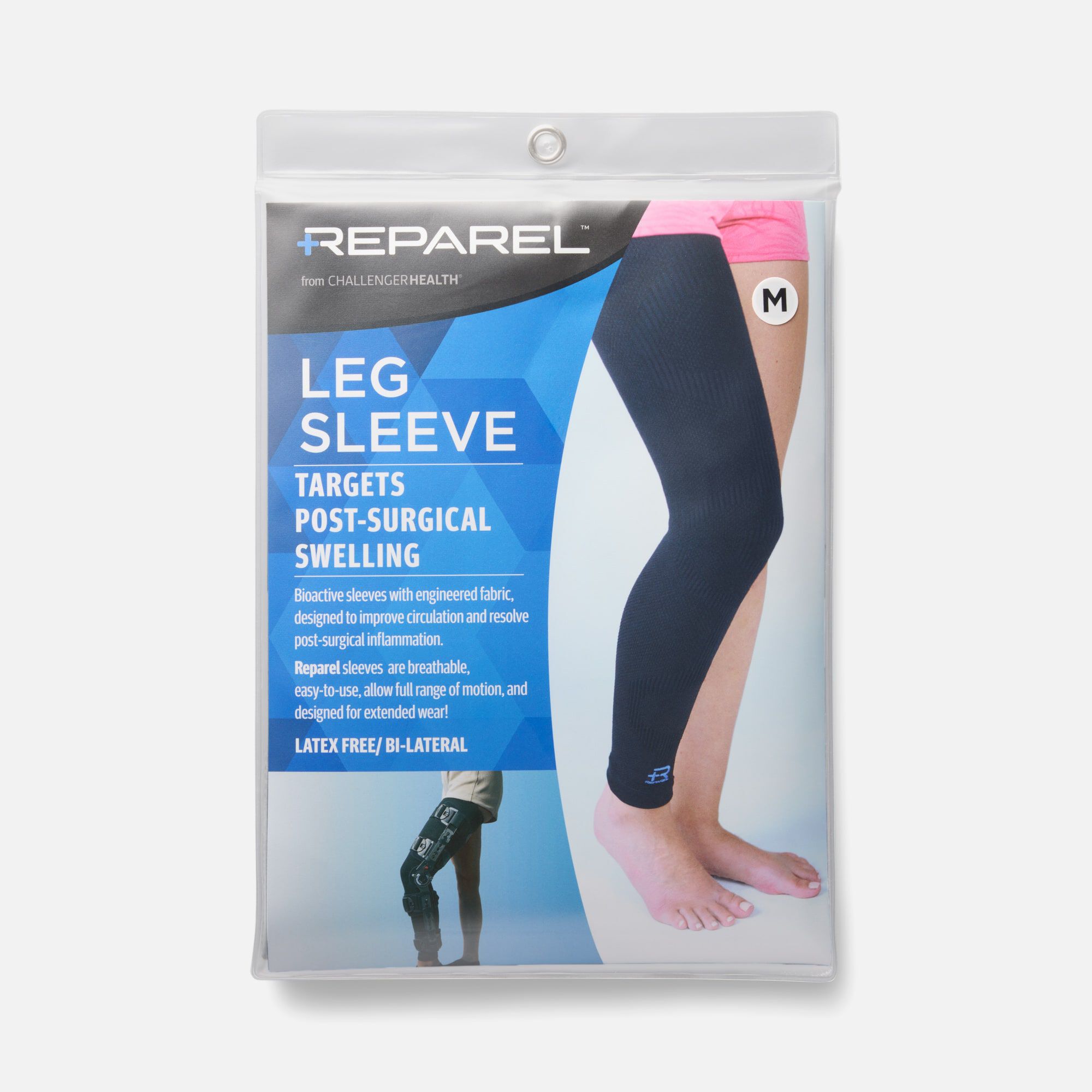 Reparel Leg Sleeve, Black