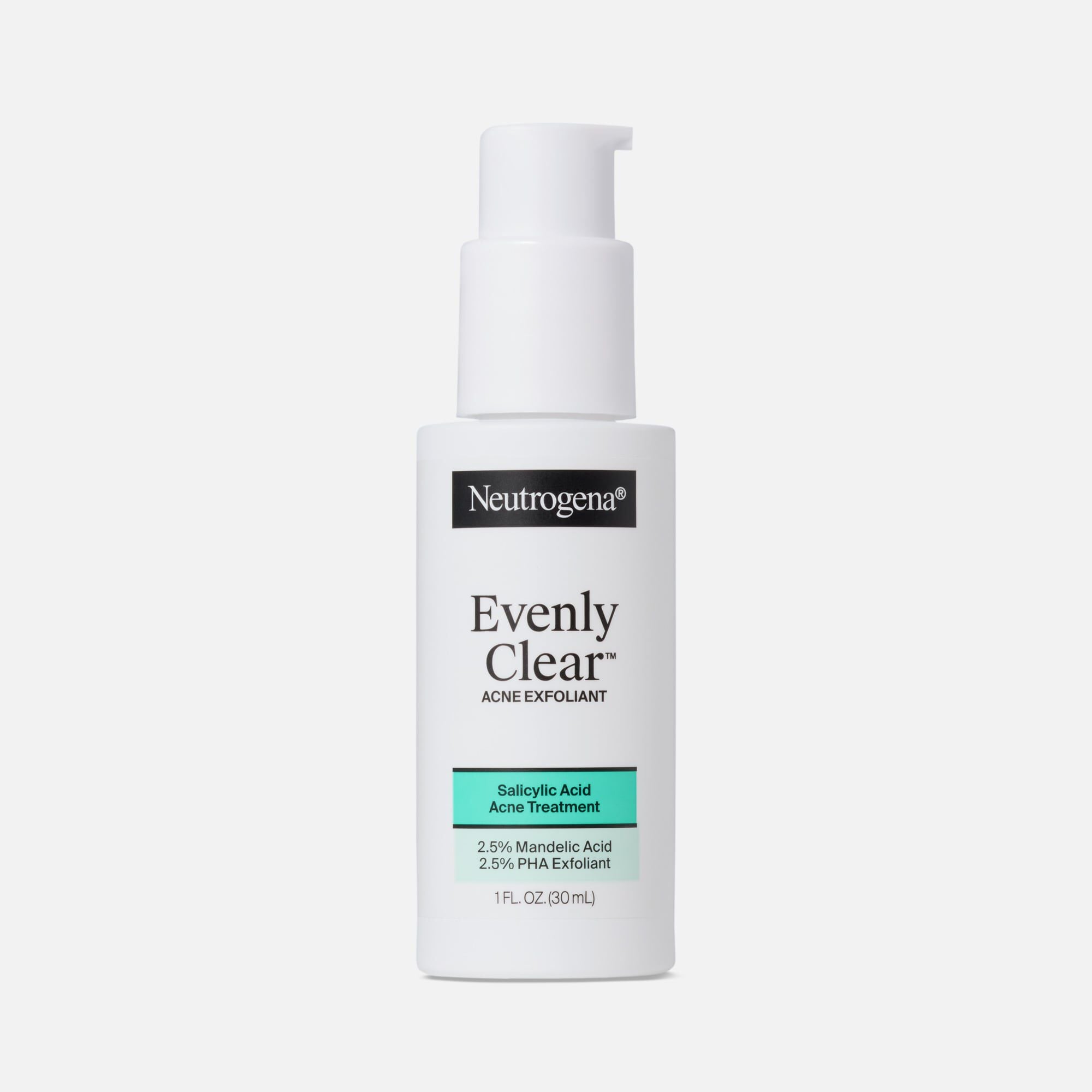 Neutrogena® Evenly Clear™ Acne Exfoliant, 1 fl. oz., , large