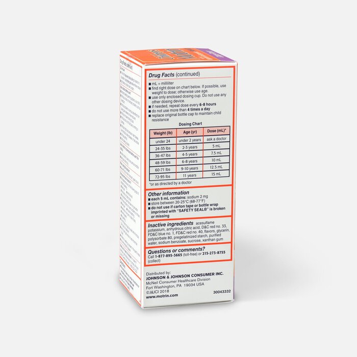 Children's Motrin, 4 fl oz., , large