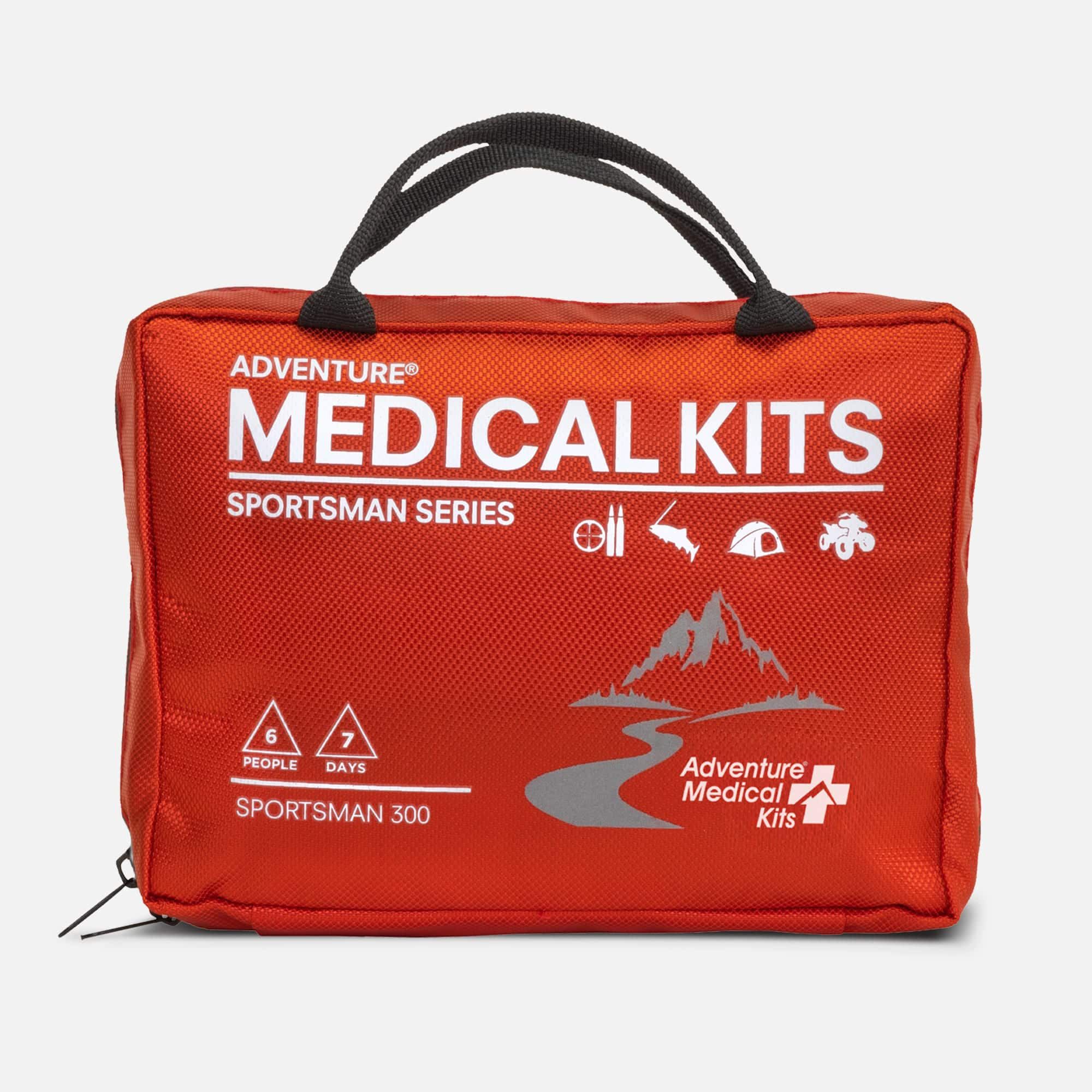 Adventure Medical Sportsman 300 First Aid Kit with CPR Face Shield, 127 pc.