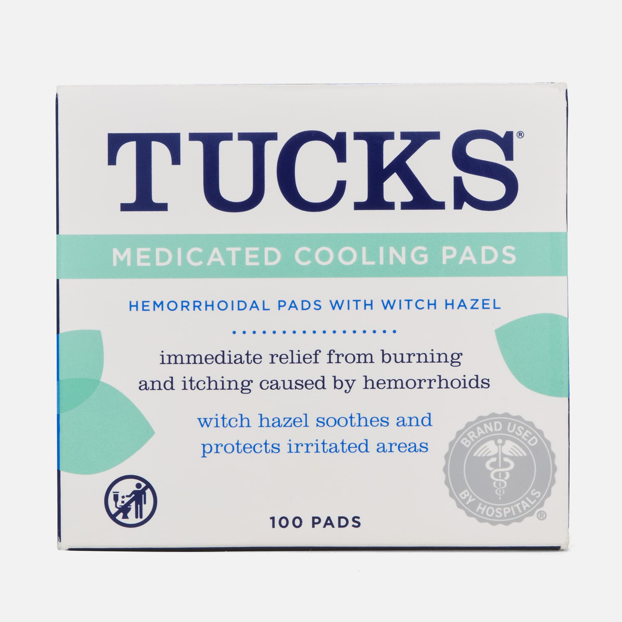 Tucks Medicated Hemorrhoidal Pads, 100 ct., , large