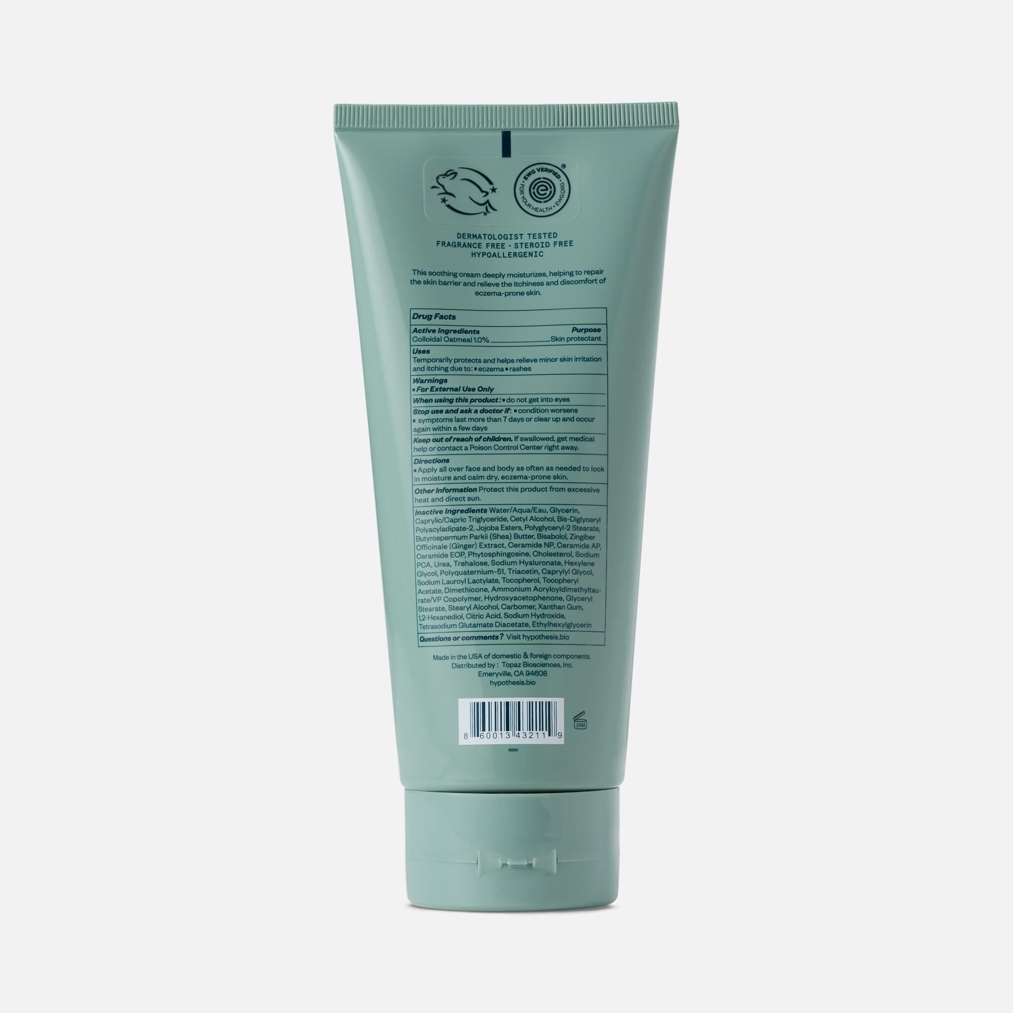 Hypothesis Eczema Therapy Cream, 6.7 fl. oz., , large