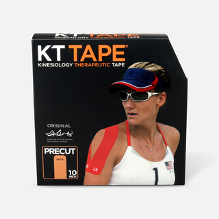 KT Tape Cotton Jumbo Precut Tape, 150 Precut Strips, , large