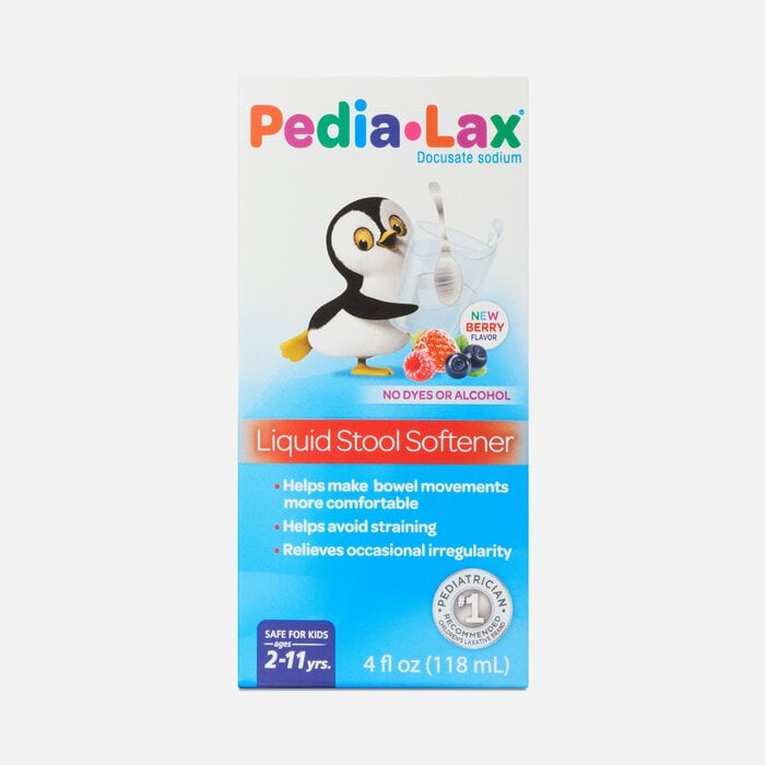 Pedia-Lax® Liquid Stool Softener for Kids, Dye Free Berry, 4 oz., , large