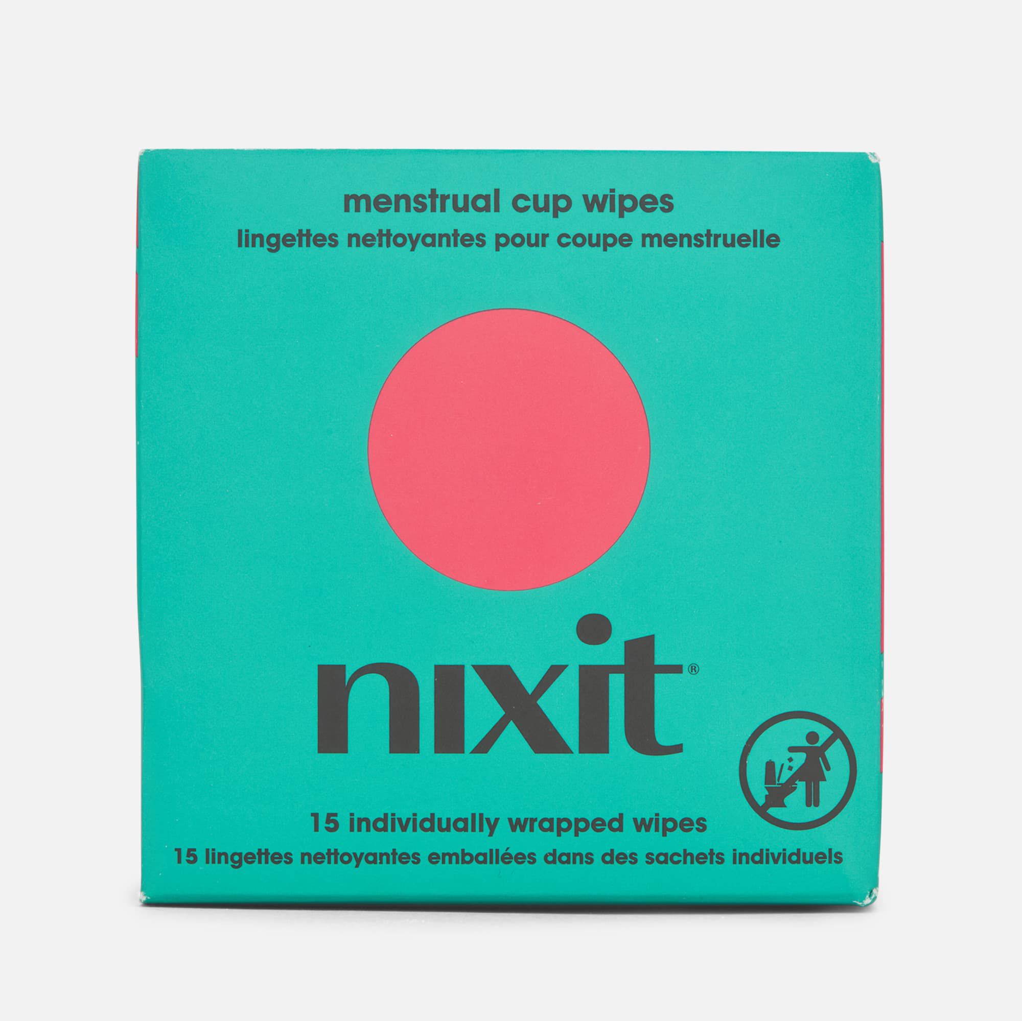 Nixit Menstrual Cup Wipes, 15 ct., , large