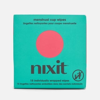 Nixit Menstrual Cup Wipes, 15 ct., , large