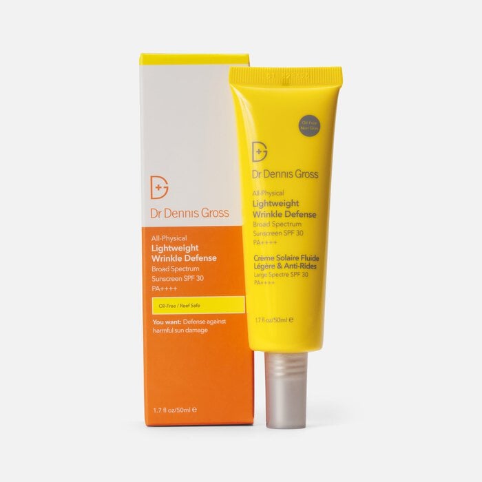 Dr Dennis Gross All-Physical Lightweight Wrinkle Defense Broad Spectrum Sunscreen, SPF 30, 1.7 oz., , large
