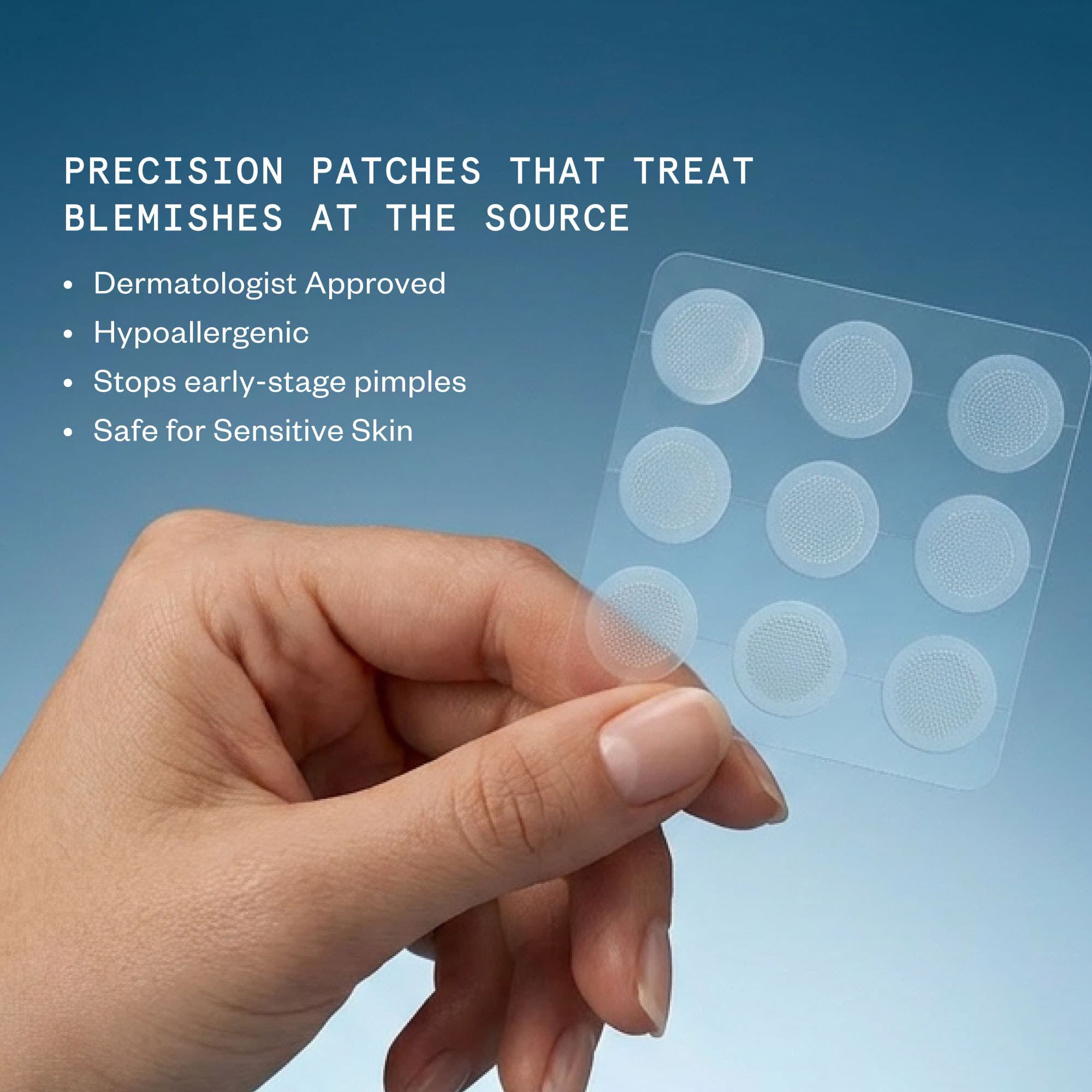 Hypothesis Precision Microdart Blemish Patches, 9 ct., , large