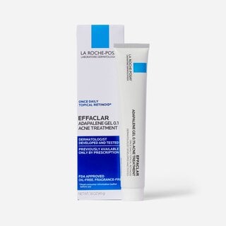 La Roche-Posay Effaclar Adapalene Gel 0.1%, Retinoid Acne Treatment, 1.6 oz., , large