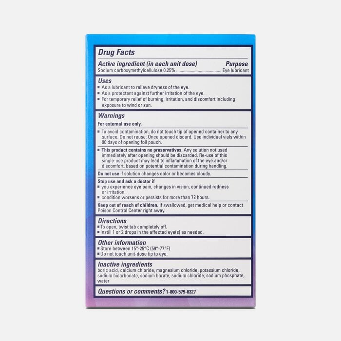 TheraTears® Dry Eye Therapy Preservative-Free Lubricant Eye Drops, Single-Use, 30 ct., , large