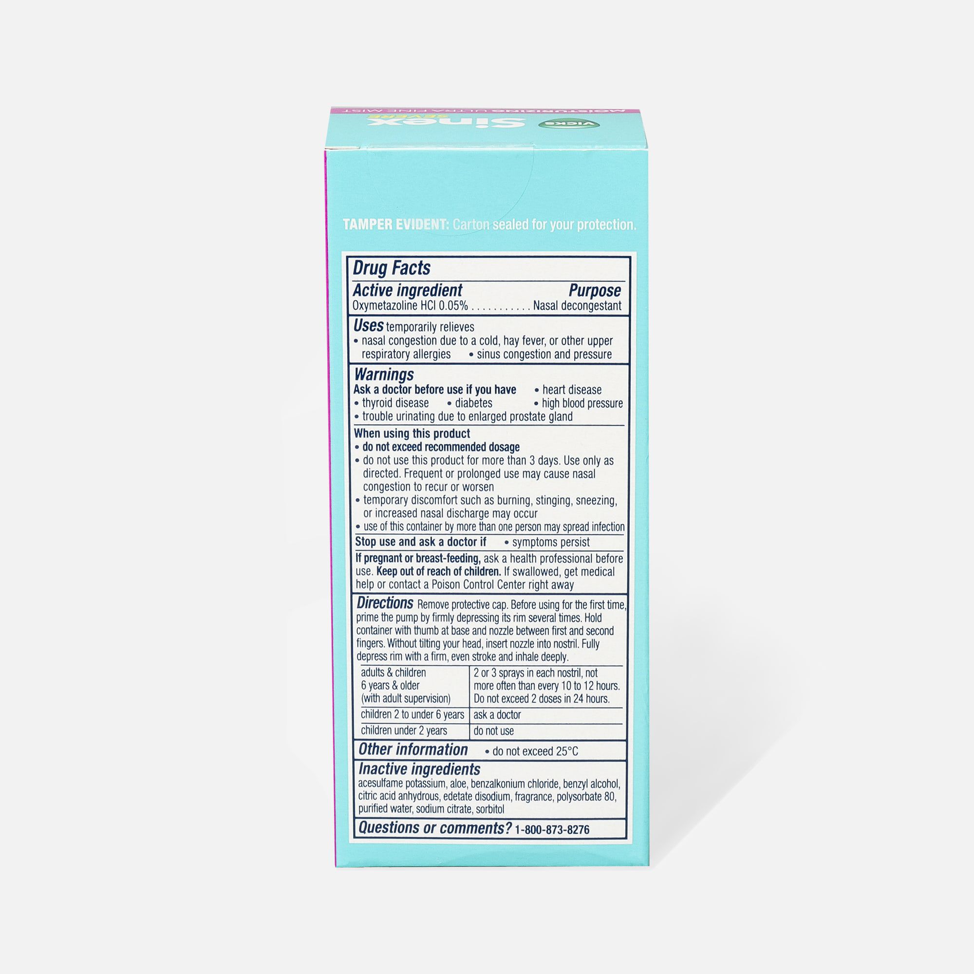 Vicks Sinex Severe Nasal Spray, Original, Ultra Fine Mist, , large
