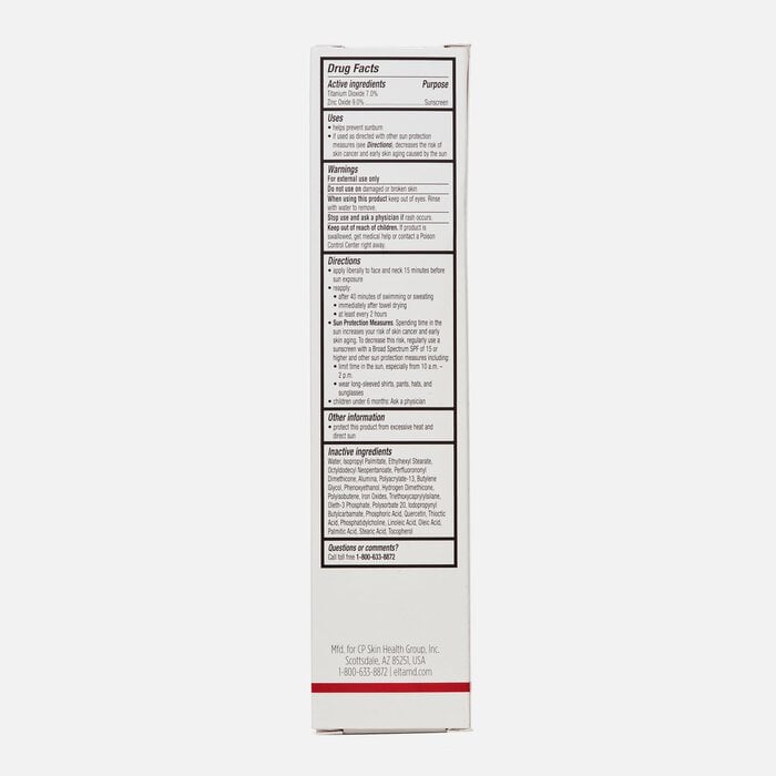 EltaMD UV Physical Broad-Spectrum Tinted Mineral Face Sunscreen, SPF 41, 3 oz., , large