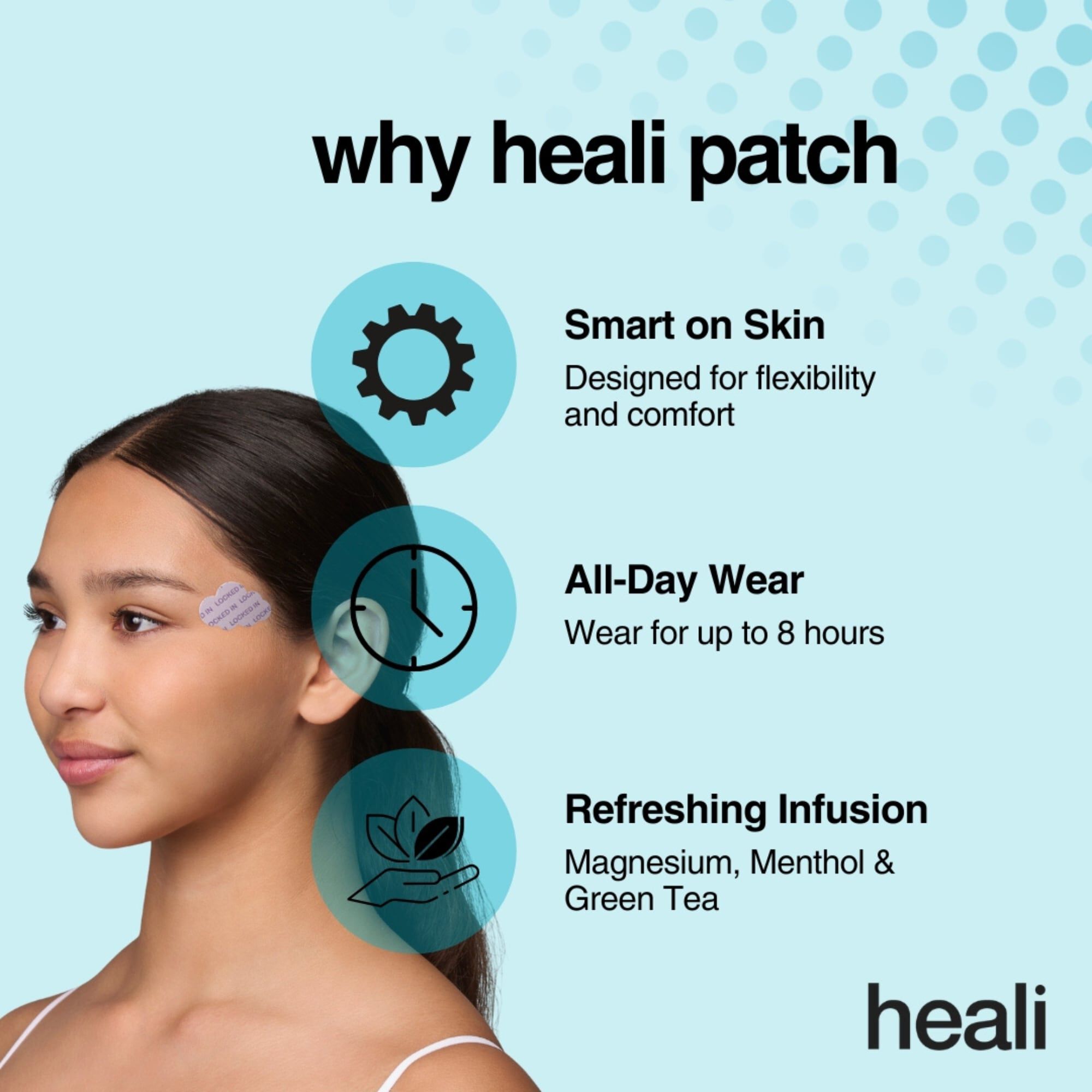 Heali Relax Headache Patch, 12 ct., , large