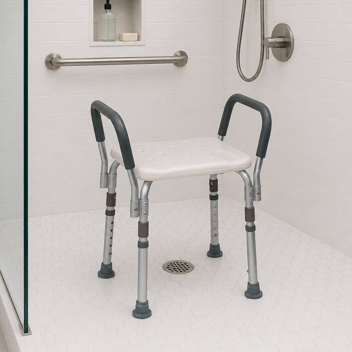 Alex Orthopedic Bath Bench with Arms, , large