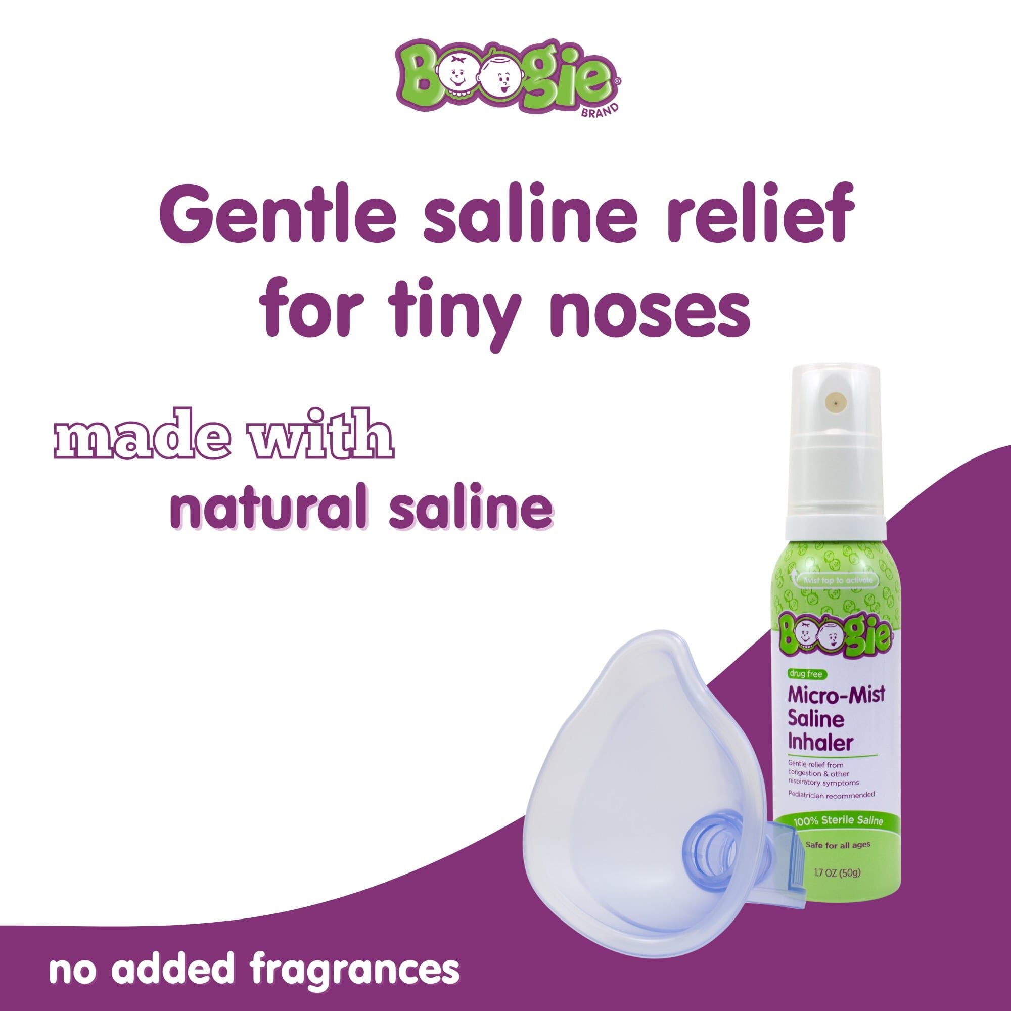 Boogie® Micro-Mist Inhaler Refill, Unscented, 2.8 fl. oz., , large