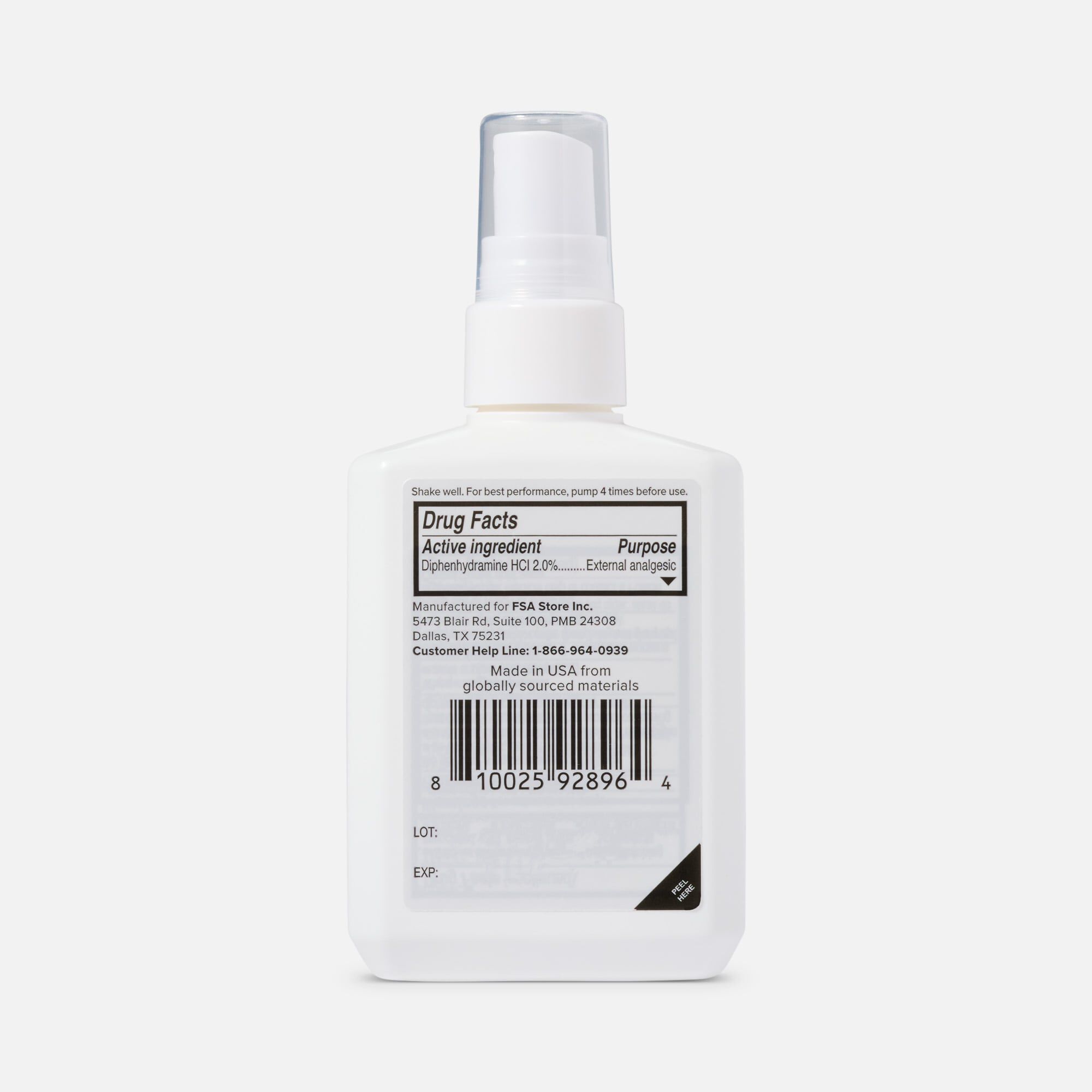 Caring Mill™ Itch Relief Spray, 2.5 oz., , large