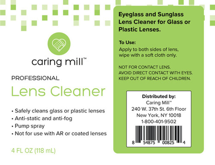Caring Mill™ Lens Cleaning Spray 4 oz., , large