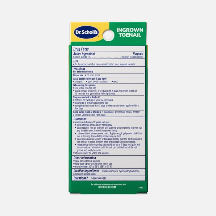 Dr. Scholl’s Ingrown Toenail Pain Reliever, 0.3 oz., , large