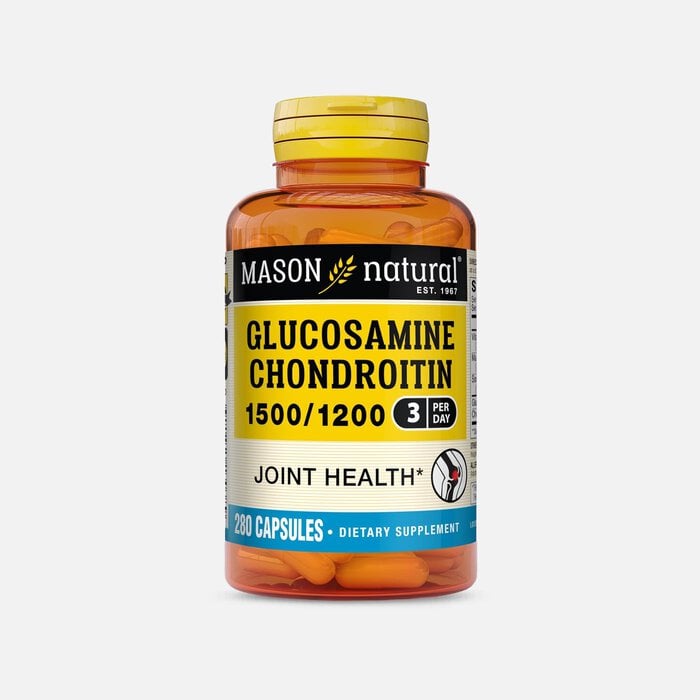 Mason Vitamins Natural Glucosamine Chondroitin Double Strength 1500/1200 3 per Day, , large