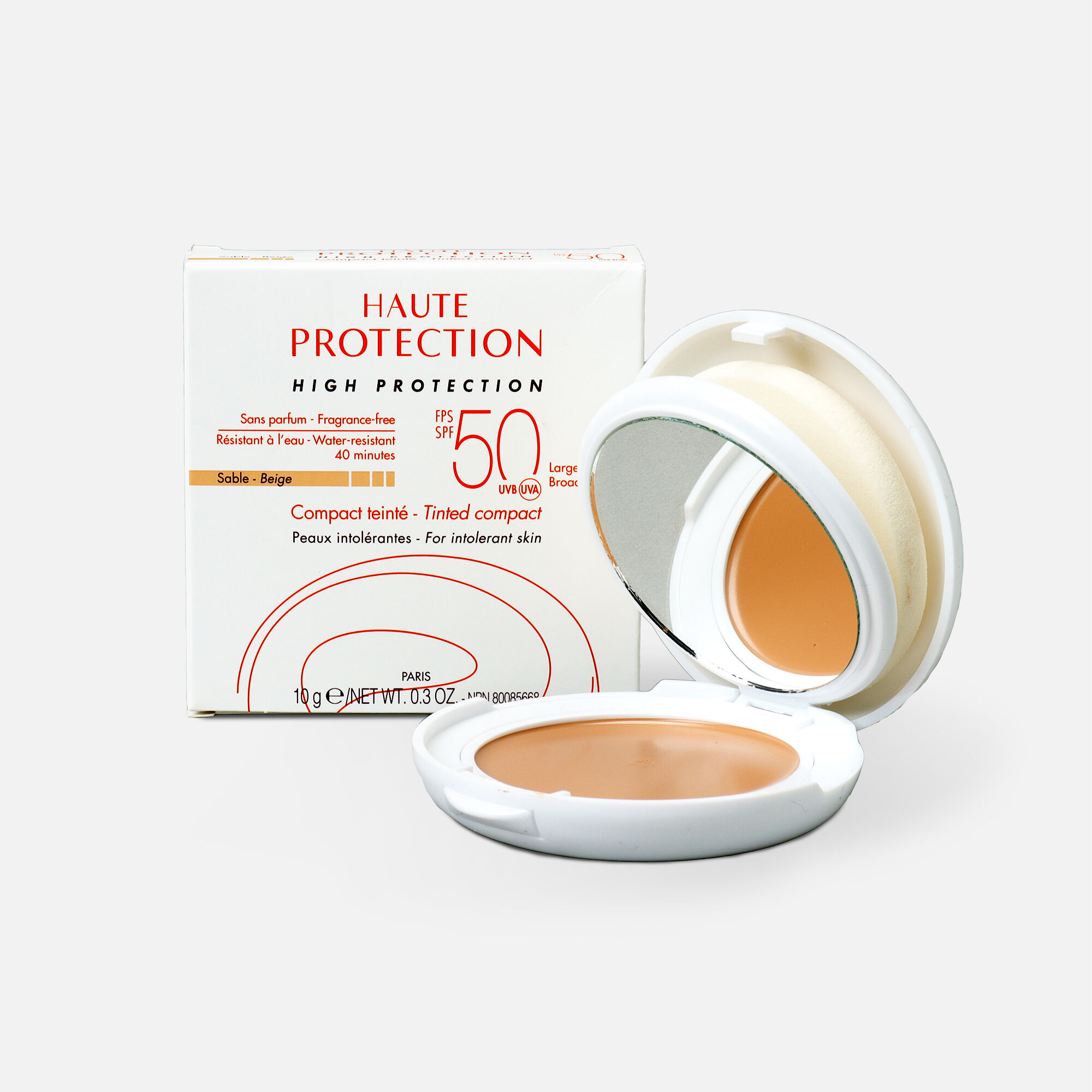 Avène Mineral High Protection Tinted Compact SPF 50, .3 oz., Beige, large